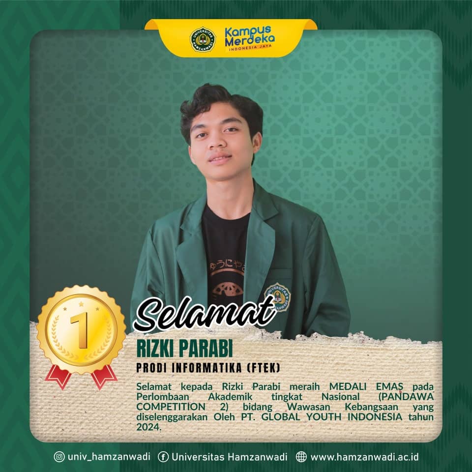 PERLOMBAAN AKADEMIK TINGKAT NASONAL (PANDAWA COMPETITION 2) BIDANG WAWASAN KEBANGSAAN