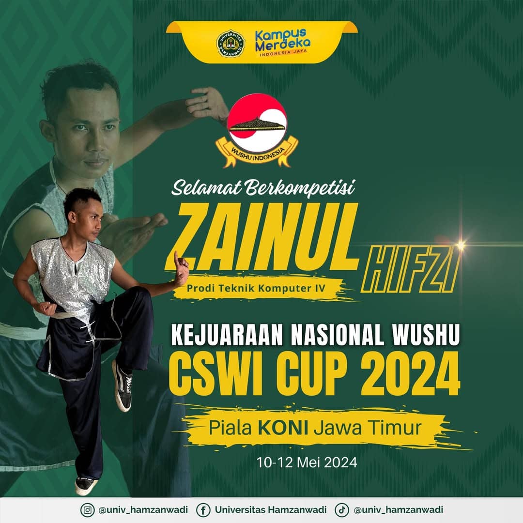 KEJUARAAN NASIONAL WUSHU CSWI CUP 2024